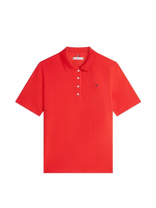 Polo regular fit in piquet Tommy Hilfiger | WW0WW43224SNE